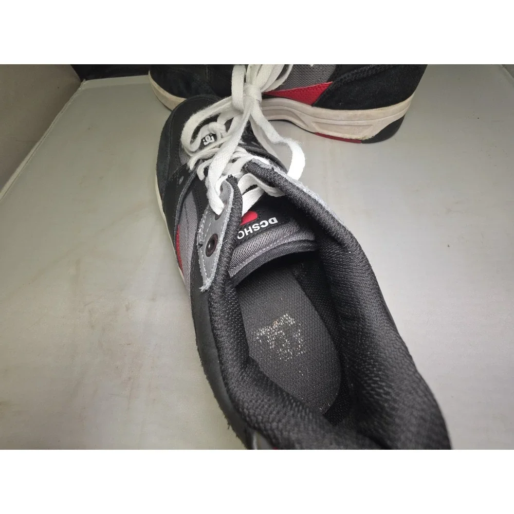 DC Shoe Co Lynx Zero Size 12 Red/Grey/Black/White ADYS100473 Skater Shoes